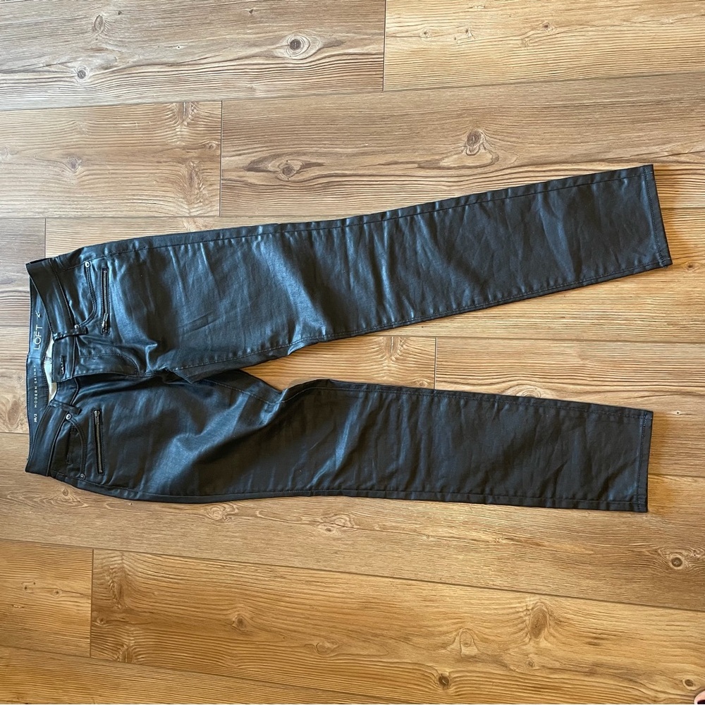 Ann Taylor LOFT Black Modern Skinny Pants